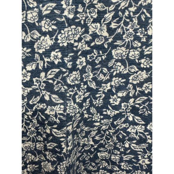 True Craft Tank Top Womens 1X Boho Coastal Smocked Petite Floral Keyhole NEW $48 - Picture 7 of 12